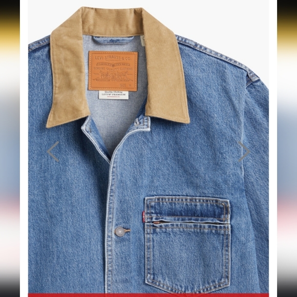 NWT Levi's®Brisbane Chore Jacket - Picture 4 of 13